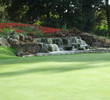 The Experience at Koele includes an elaborate waterfall on the front nine.