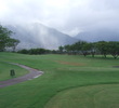 The Dunes at Maui Lani Golf Course starts with a shot towards the mountains.