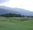The Dunes at Maui Lani Golf Course's first few holes are largely flat.