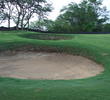 The Dunes at Maui Lani throws some devious pot bunkers at golfers.