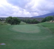 Plateau greens can confound golfers at The Dunes.