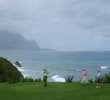 The Makai Course allows for several opportunities to play right on the coastline. 