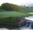 The par-4 12th is one of many fabulous holes on Puakea Golf Course's back nine. 