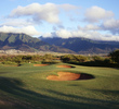 The par-4 opening hole on The Dunes at Maui Lani Golf Course plays 428 yards. 