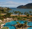 Kauai Lagoons Golf Club is located next to the Kauai Marriott Resort on Kalapaki Beach.