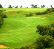 The demanding par-4 16th hole on the Prince Course at Princeville resort plays straight uphill. 