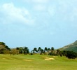 Puakea Golf Club's par-5 11th hole plays straight out towards the ocean.