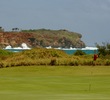 The closing stretch at Poipu Bay Golf Course generally plays with the trade winds at your back. 