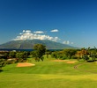 The fourth hole on Wailea Golf Club's Old Blue course is a long, downhill par 5.