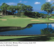 The 18th hole on the Old Blue course at Wailea Golf Club is a short, downhill par 3.