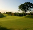 The fourth hole at the Dunes at Maui Lani Golf Course is a par 5 that plays 509 yards from the championship tees. 