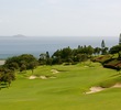 The first hole at King Kamehameha Golf Club is a par 5 that plays toward the ocean. 