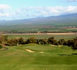The par-3 10th hole at King Kamehameha Golf Club tumbles downhill. 