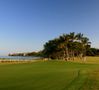 Royal Ka'anapali golf course's fifth green plays alongside the beach.