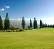 King Kamehameha Golf Club's ninth hole is an uphill par 4. 