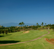 The par-3 sixth hole on the Ka'anapali Kai golf course plays up to 193 yards. 