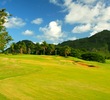 The par-5 11th at Puakea Golf Course plays out towards the ocean. 