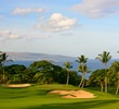 Robert Trent Jones Jr. designed the Emerald Course at Wailea Golf Club to maximize the sea views. 