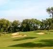 The 16th hole on the Emerald Course at Wailea Golf Club is a well protected par 3. 