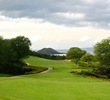 The par-5 18th hole on the Emerald Course at Wailea Golf Club starts from an elevated tee and heads downhill for a fantastic finish. 