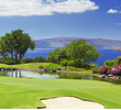 The Emerald Course at Wailea Golf Club, thanks to picturesque holes like the 17th, is one of Maui's signature plays.