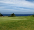 The ocean is distracting on the 211-yard 15th at Mauna Kea Golf Course.