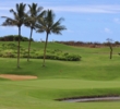 Trade winds wreak havoc on the 11th hole at Poipu Bay Golf Course on Kauai. 