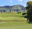 The setting around the par-3 13th hole at Puakea Golf Course is sublime. 