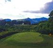 Here's the tee shot on the 216-yard par-3 fifth on the Kiele Mauka nine at Kauai Lagoons G.C.