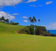 The short par-4 seventh on Kauai Lagoons' Kiele Moana nine is drivable, but it comes with great risk.