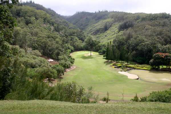 Experience at Koele golf course - hole 17