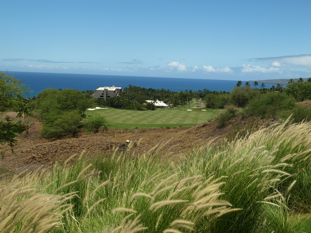 Manua Kea golf course - hole 18