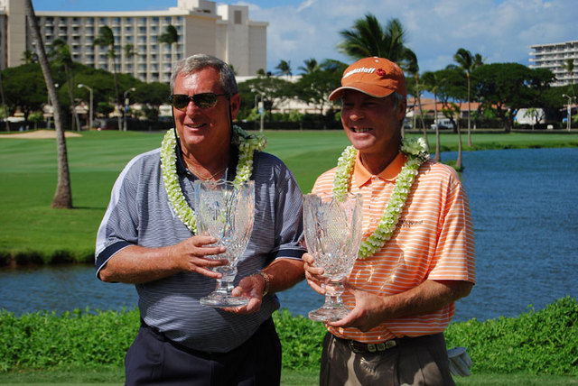 Fuzzy Zoeller and Ben Crenshaw