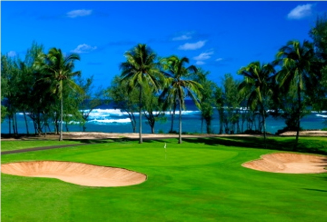 Fazio golf course at Turtle Bay Resort - No. 11