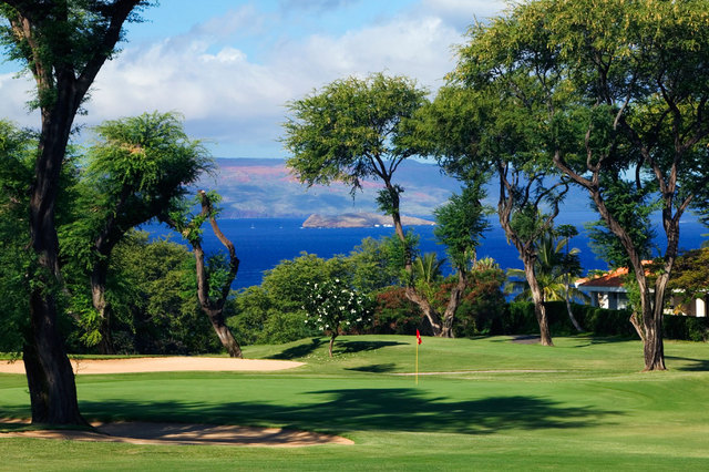 Old Blue Course at Wailea Golf Club - No. 16