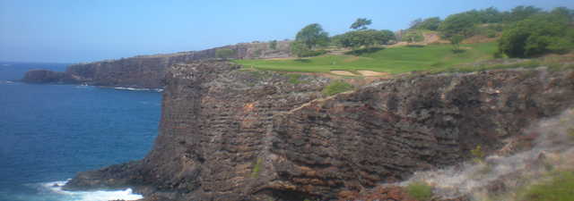 The Challenge at Manele Bay's rocky 202-yard, par-3 No. 12