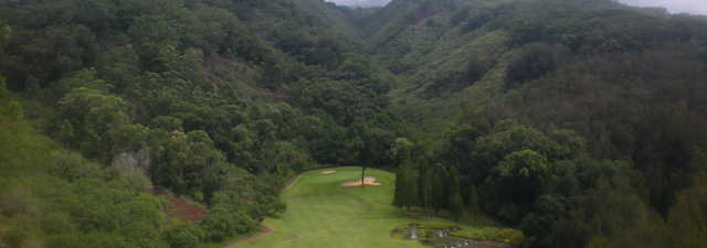 The Experience at Koele's 17th tee box