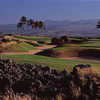 A view of the 1st hole at Kings' Course from Waikoloa Beach Resort