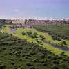 Ewa Beach GC: Aerial view toward the ocean