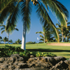 A view of hole #18 at Beach Course from Waikoloa Beach Resort
