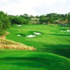 A view from a tee at Mauna Kea Golf Course