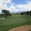 Looking back from the 18th hole at Waikele Country Club