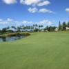 View of the 4th fairway and green at Waikele Country Club