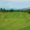 View of the 13th green at Maui Nui Golf Club