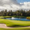 View of the finishing hole at Poipu Bay Golf Course