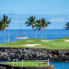A view from the South course at Mauna Lani Resort