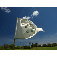 Constant wind is what makes playing Hawaii Prince Golf Club difficult.