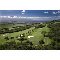 Kahili Golf Course's first and third holes play parallel with one another on the mountain slopes. 