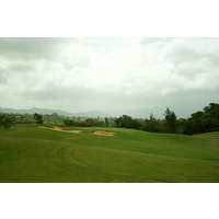 Puakea Golf Club's par-4 15th hole plays with the tradewinds at your back.
