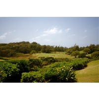 The par-3 17th hole at Poipu Bay Golf Course plays up to 225 yards from the championship tees. 